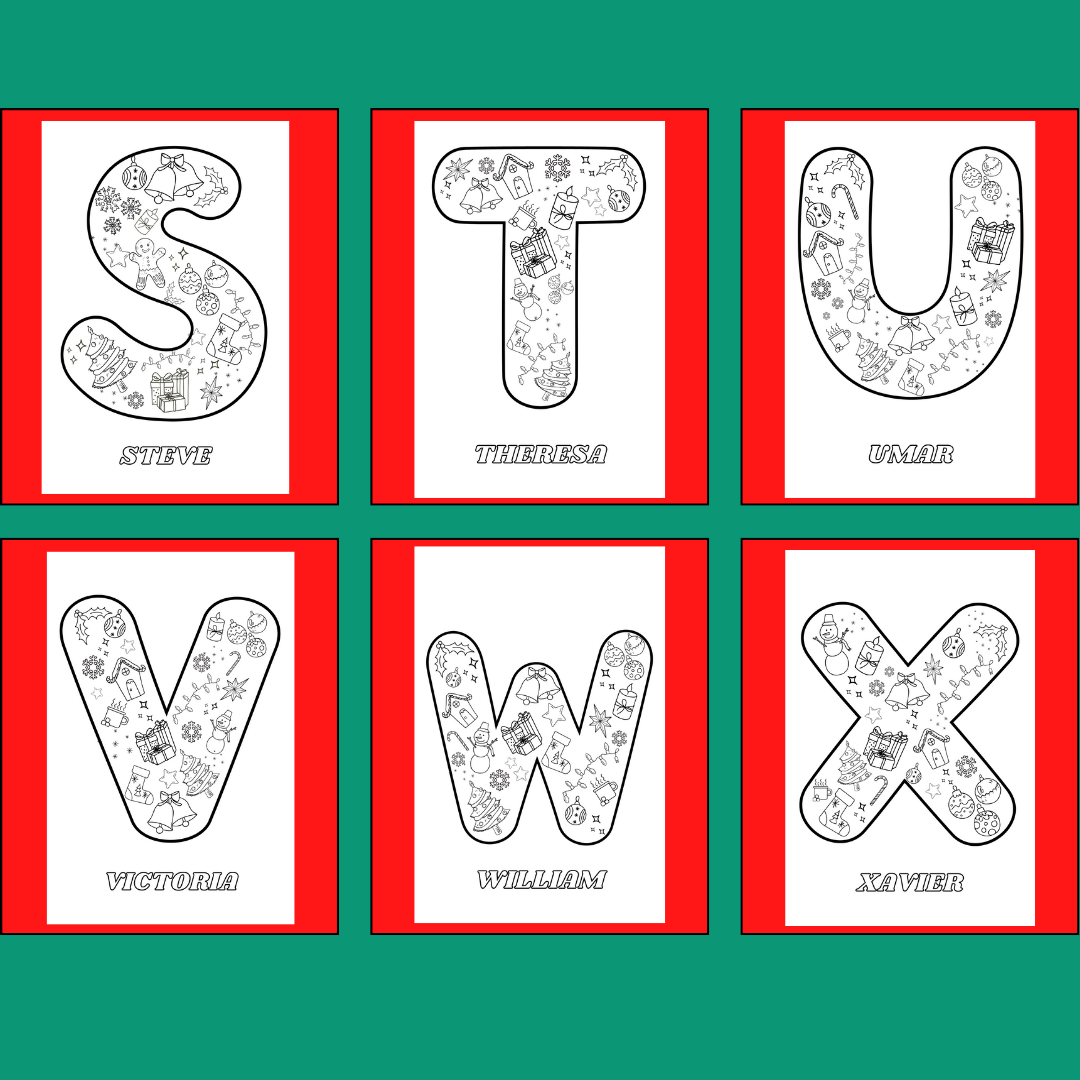 Fun Christmas party activity for kids! Bulk discounts available!