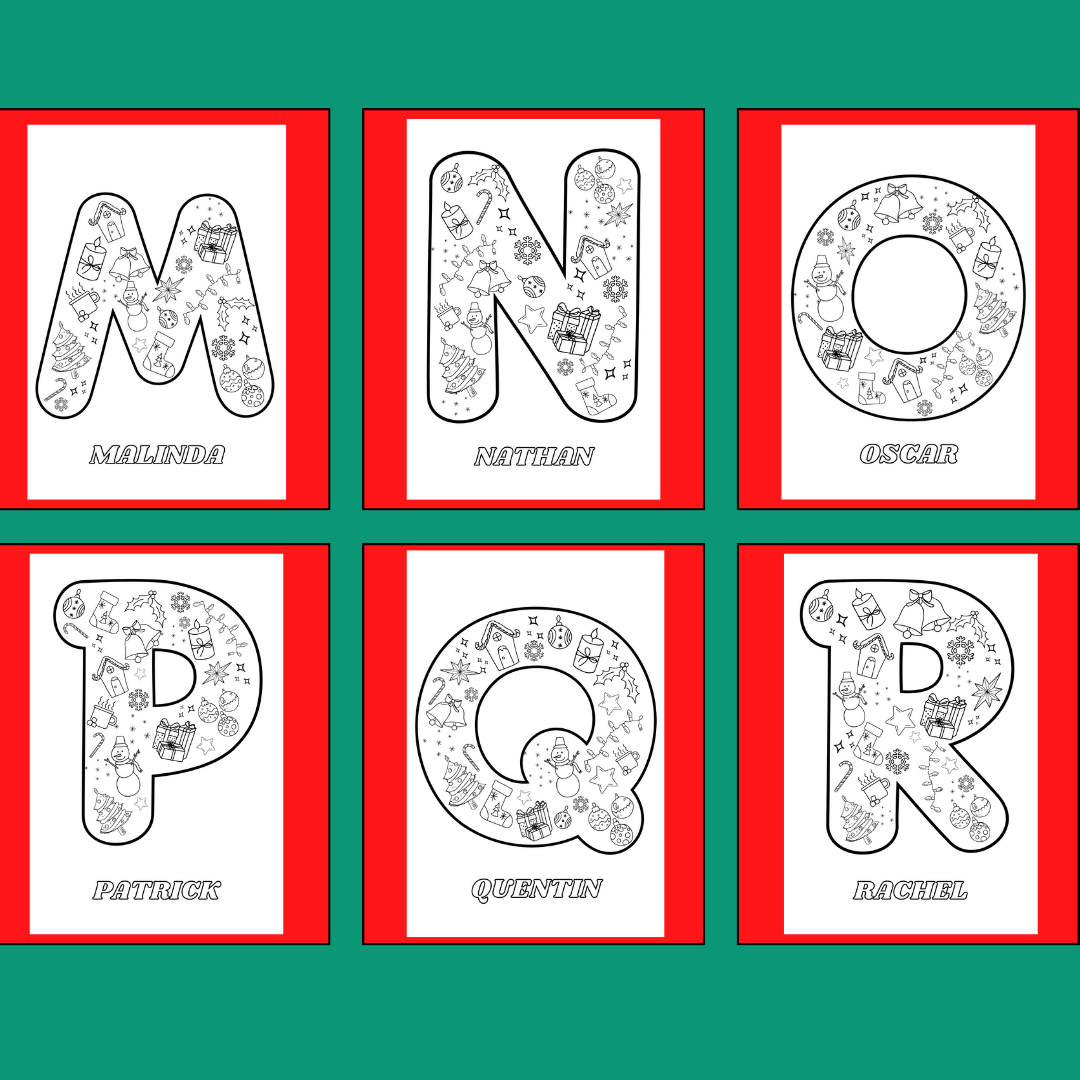 Fun Christmas party activity for kids! Bulk discounts available! Fun Learn Grow Co.