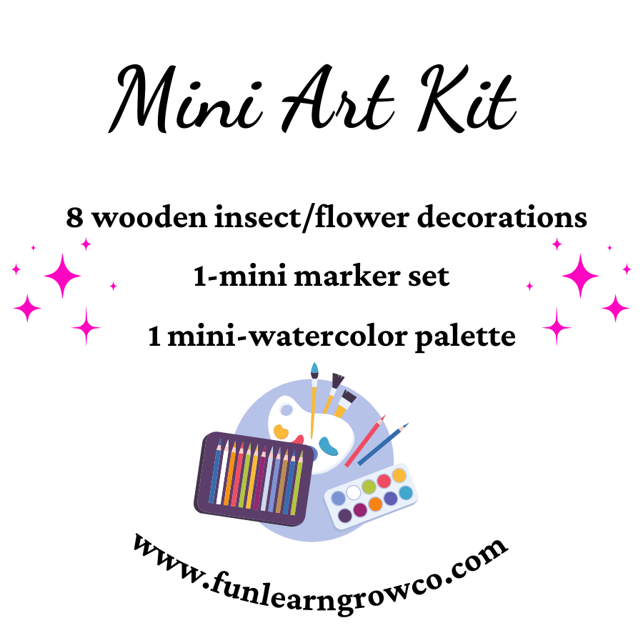 Insect/Flower Mini Art Kit Fun Learn Grow Co.