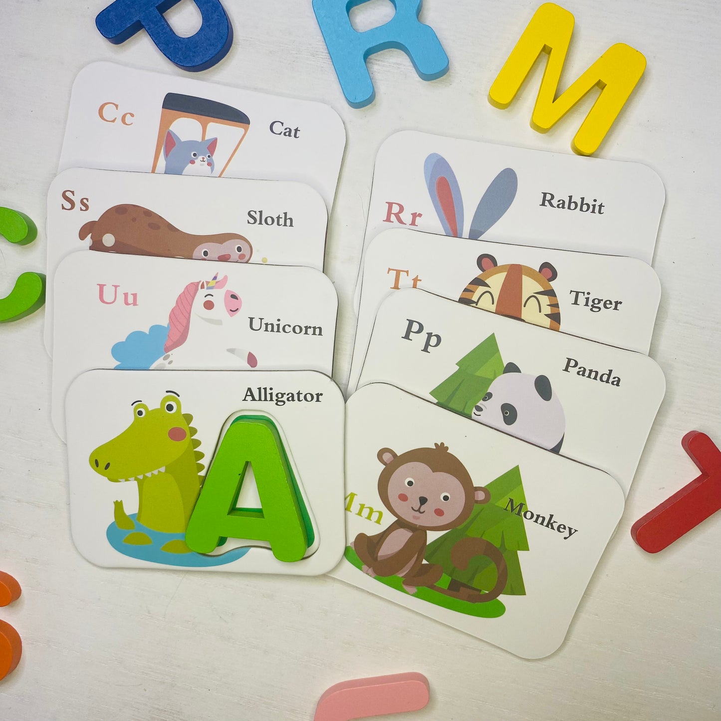 Develop fine motor skills and spatial reasoning while learning their letters with hands-on learning! Best learning game for preschoolers! Fun Learn Grow Co.