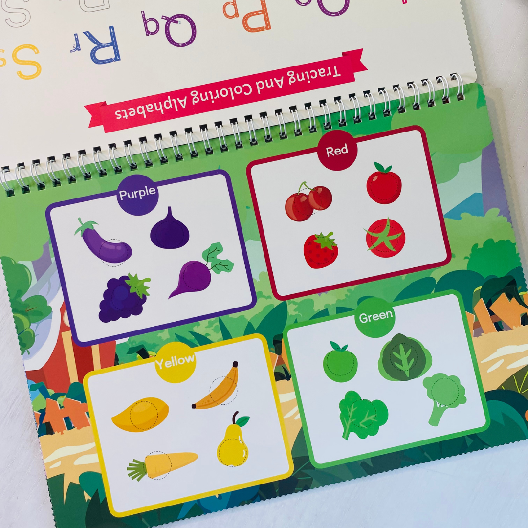 Busy Book for Preschoolers Fun Learn Grow Co.