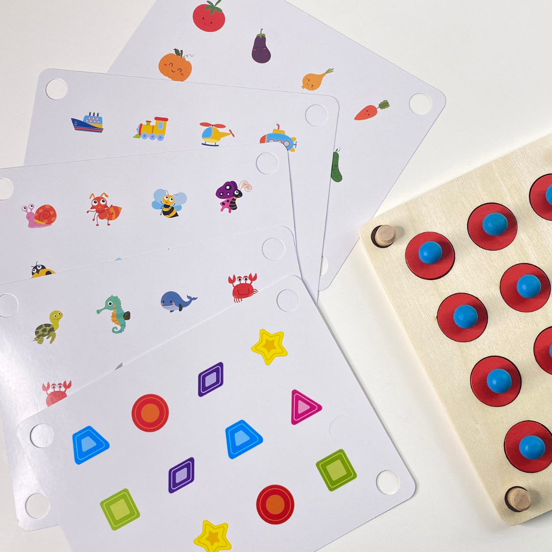 Great game for three year old. Memory match to boost brain power. Great travel game for three year old.