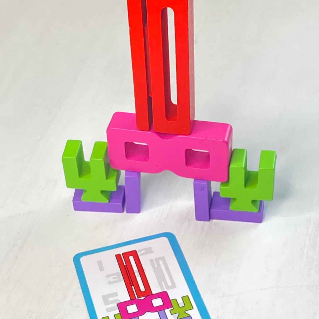 Wooden Numbers Building Blocks Game - Fun Learn Grow Co. Fun Learn Grow Co.