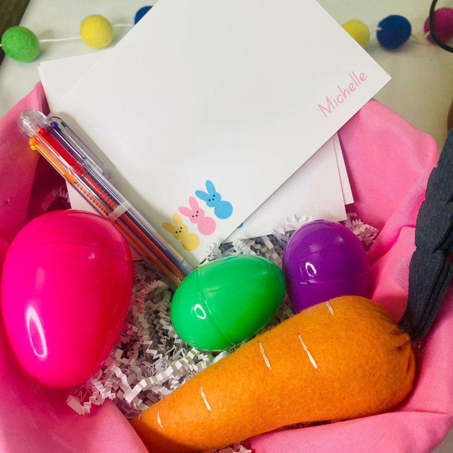 Personalized Kids Easter Notecard Set with Pen - Fun Learn Grow Co. Fun Learn Grow Co.