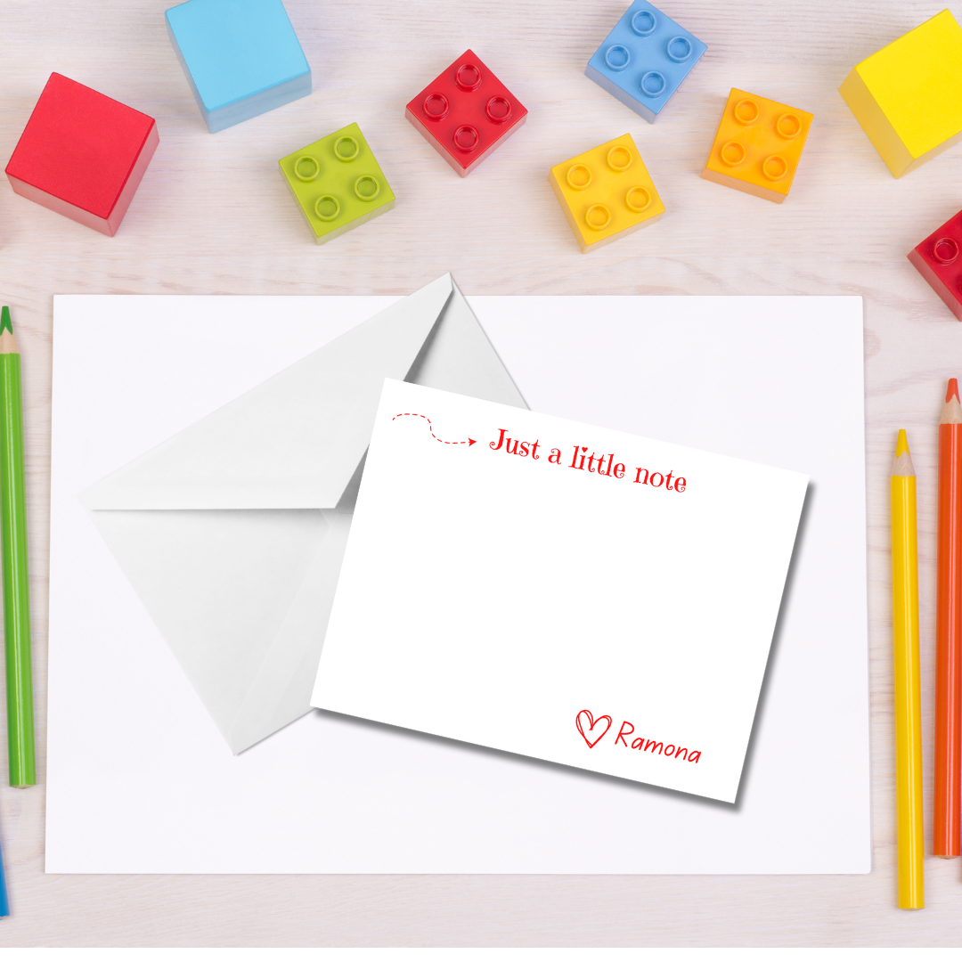 Perfect personalized gift for kids. Great for the beginner writer! Encourage gratitude and kindness!