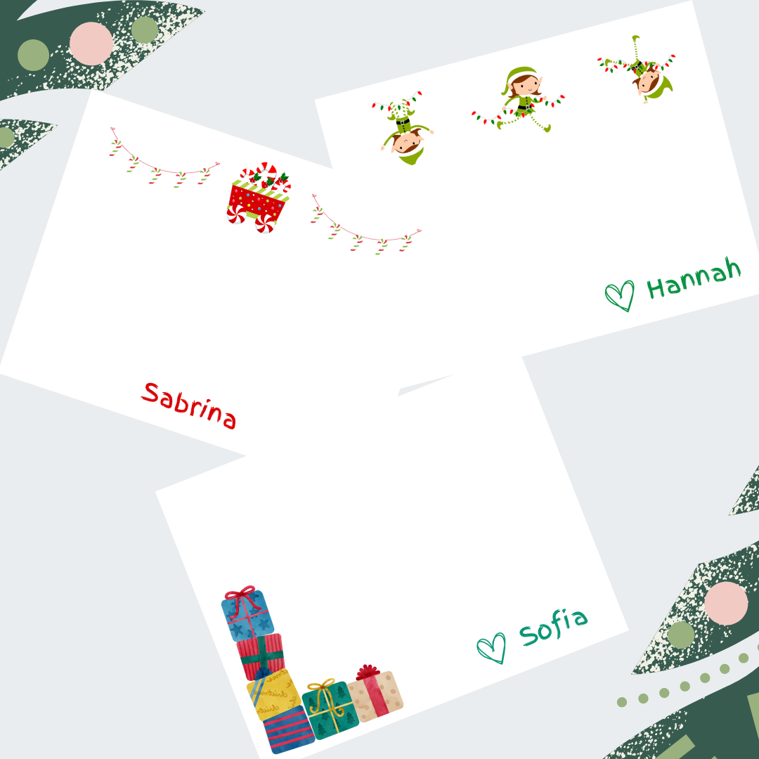 personalized gifts for kids, adorable notecards for kids, best stocking stuffers for kids, unique kids gifts Fun Learn Grow Co.
