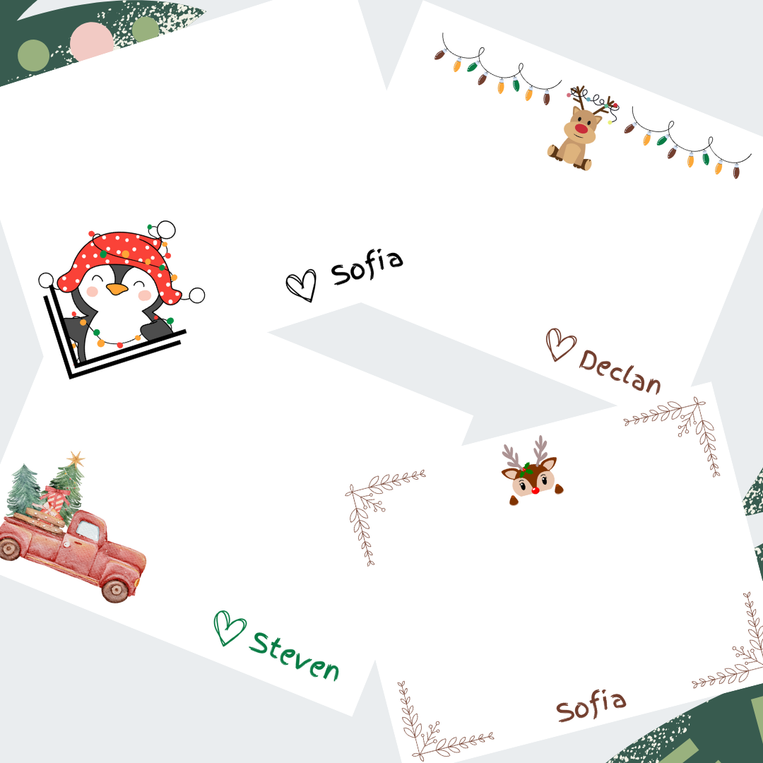 personalized gifts for kids, adorable notecards for kids, best stocking stuffers for kids, unique kids gifts
