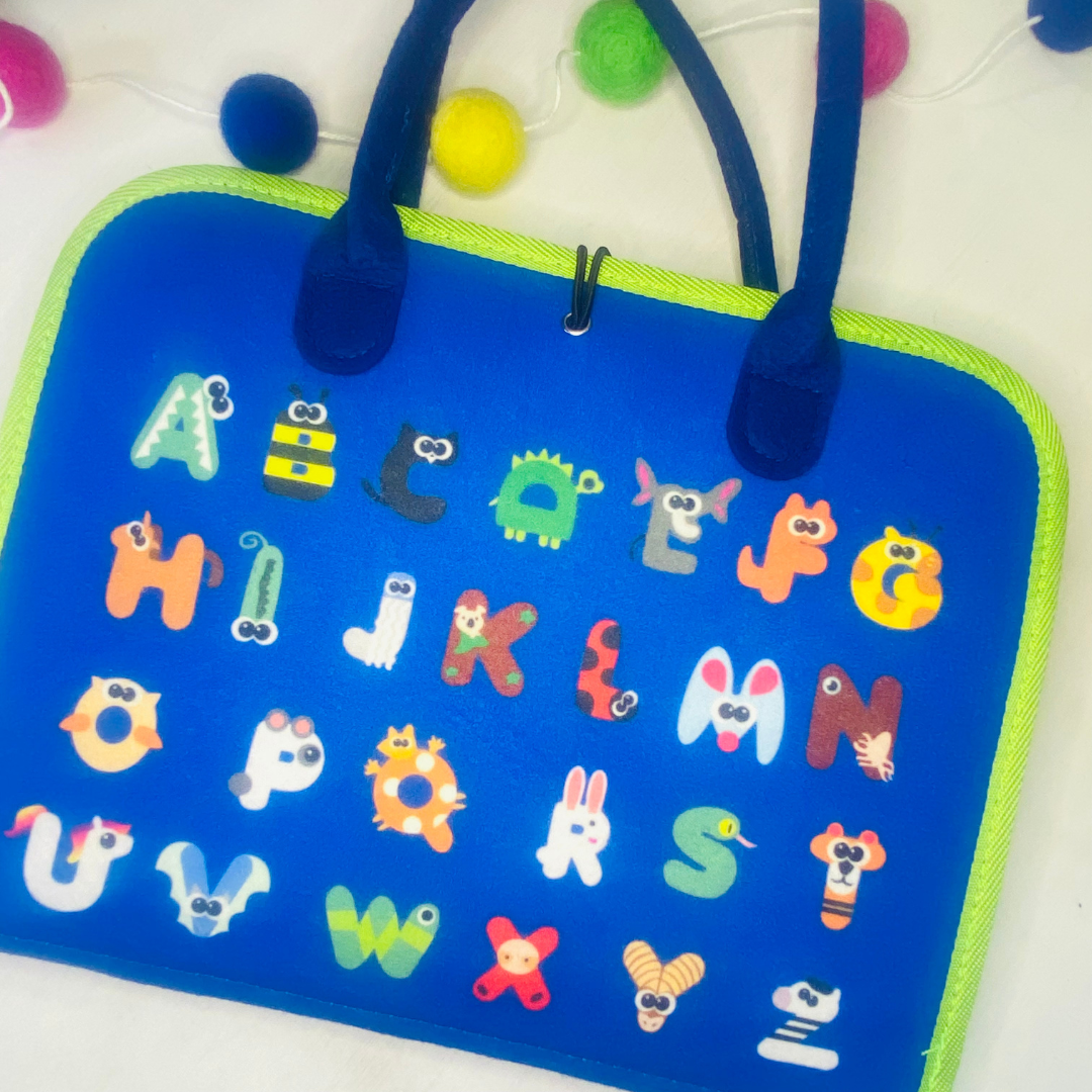 Toddler Sensory Busy Book | Dinosaur Fun Learn Grow Co.