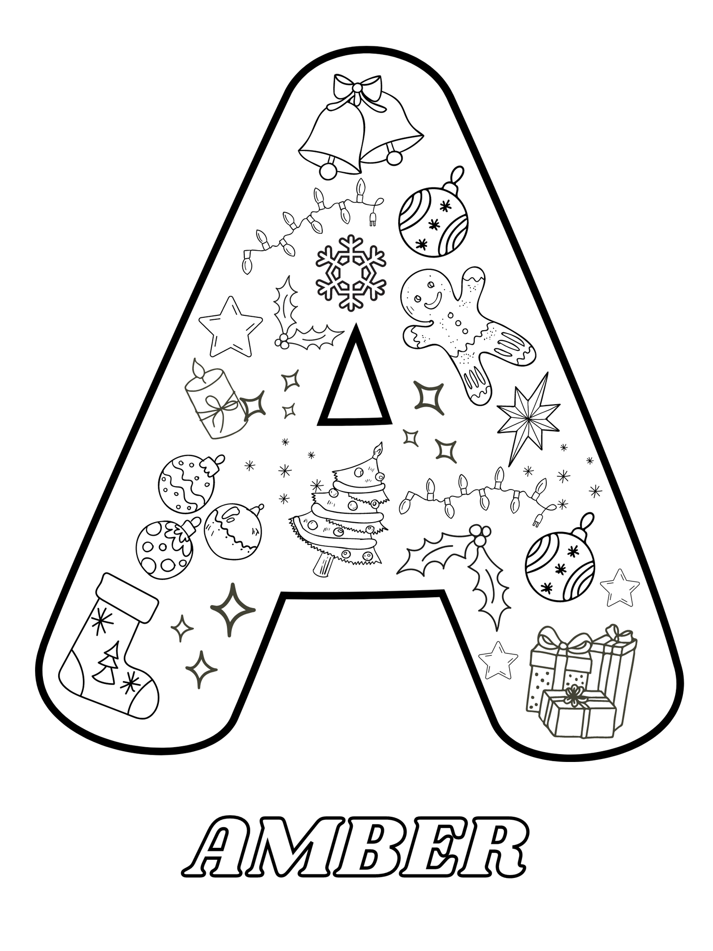unique, personalized Christmas gift for kids Fun Learn Grow Co.
