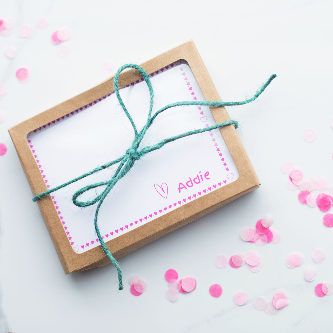 Perfect gift for grandkids. Bring out their love of writing or drawing and their special style with our customizable stationary!