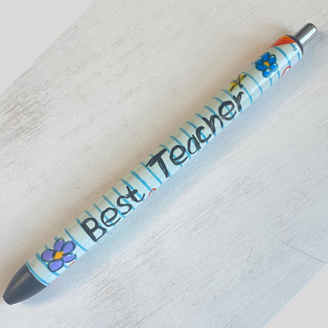 Best Teacher Smooth Writing Pen - Fun Learn Grow Co.